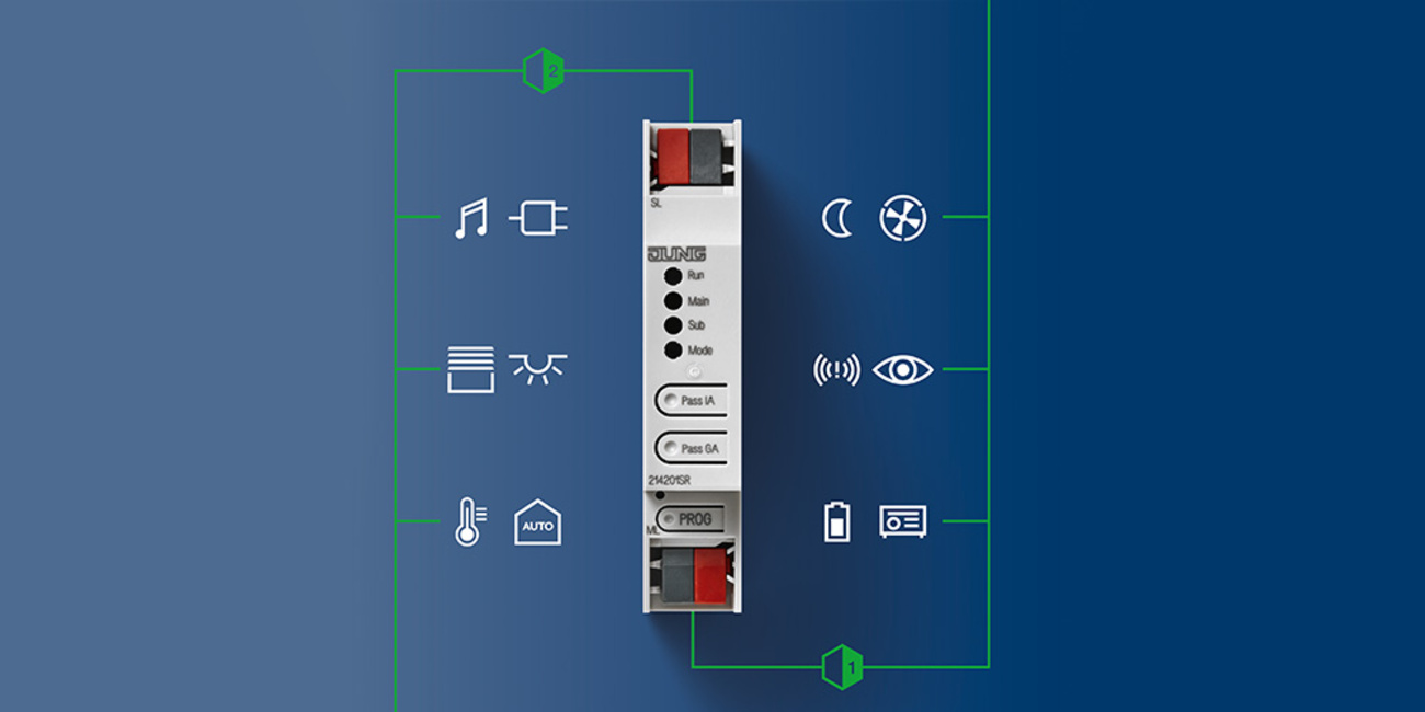 KNX Bereichs- und Linienkoppler bei Elektro Zimmer in Werningshausen