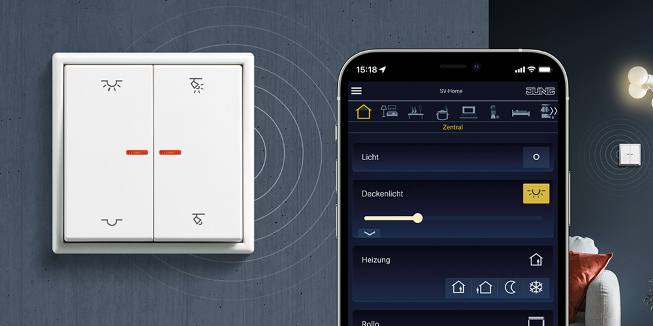 KNX RF Taster bei Elektro Zimmer in Werningshausen